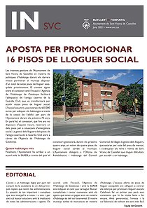 Aposta per promocionar 16 pisos de lloguer social