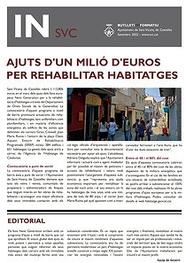 Ajuts d'un milió d'euros per rehabilitar edificis