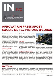 Aprovat un pressupost social de 10,2 milions d'euros