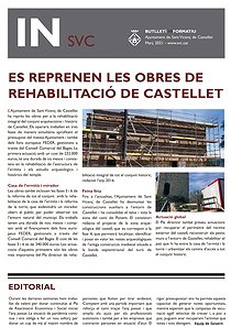 Es reprenen les obres de rehabilitació de Castellet