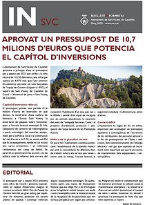 Aprovat un pressupost de 10,7 milions d'euros que potencia el capítol d'inversions