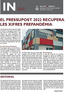 El pressupost 2022 recupera les xifres prepandèmia