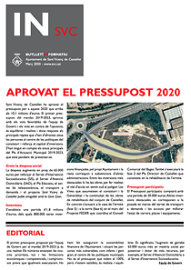 Aprovat el pressupost 2020