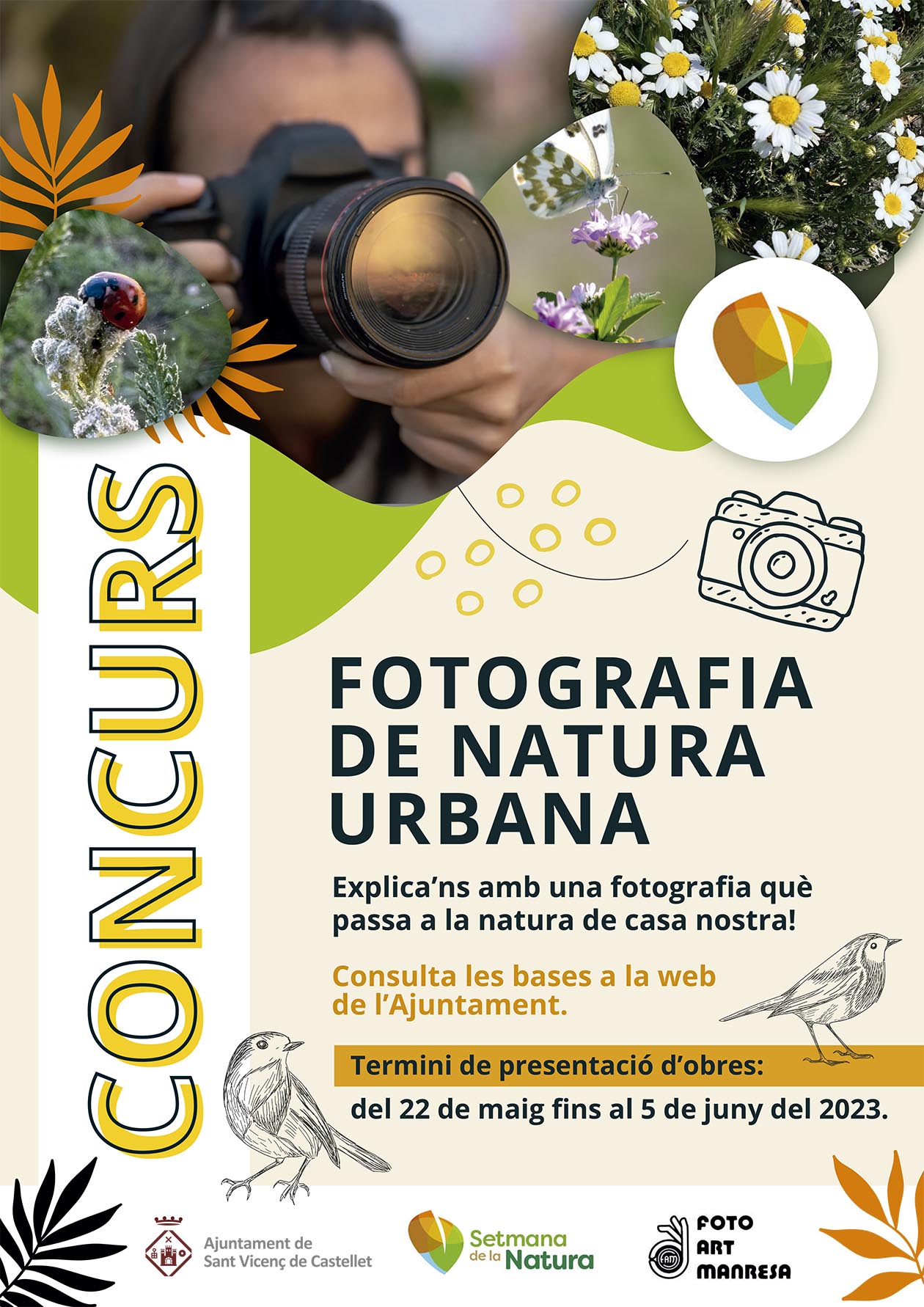 Concurs de Fotografia de Natura Urbana a Sant Vicenç de Castellet |  Sostenible