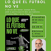 Presentació del llibre 'Lo que el fútbol no ve'