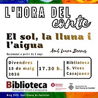 Hora del conte 'El sol, la lluna i l'aigua'