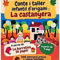 Conte i taller infantil d'origami: La castanyera