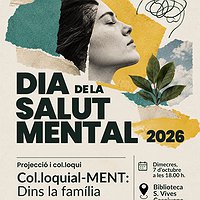 Projecció i col·loqui en el marc del Dia de la Salut Mental