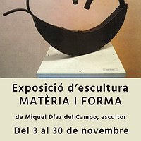 Exposició d'escultura MATÈRIA I FORMA