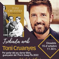 Trobada amb el periodista i escriptor Toni Cruanyes