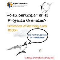Voleu participar en el Projecte Orenetes?