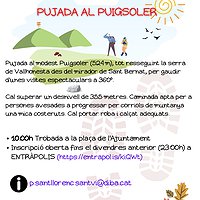 -Passejada guiada: pujada al Puigsoler