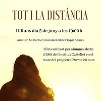 Projecció del film 'Tot i la distància'