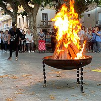 Rebuda de la Flama del Canigó