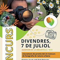 Lliurament dels premis del Concurs de Fotografia de Natura Urbana