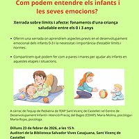 Xerrada 'Com podem entendre els infants i les seves emocions'