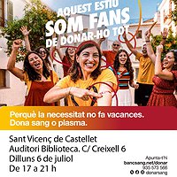 Jornada solidària de donació de sang