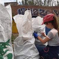 Neteja a l'entorn de Sant Pere de Vallhonesta