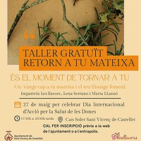 Taller gratuït: Retorn a tu mateixa