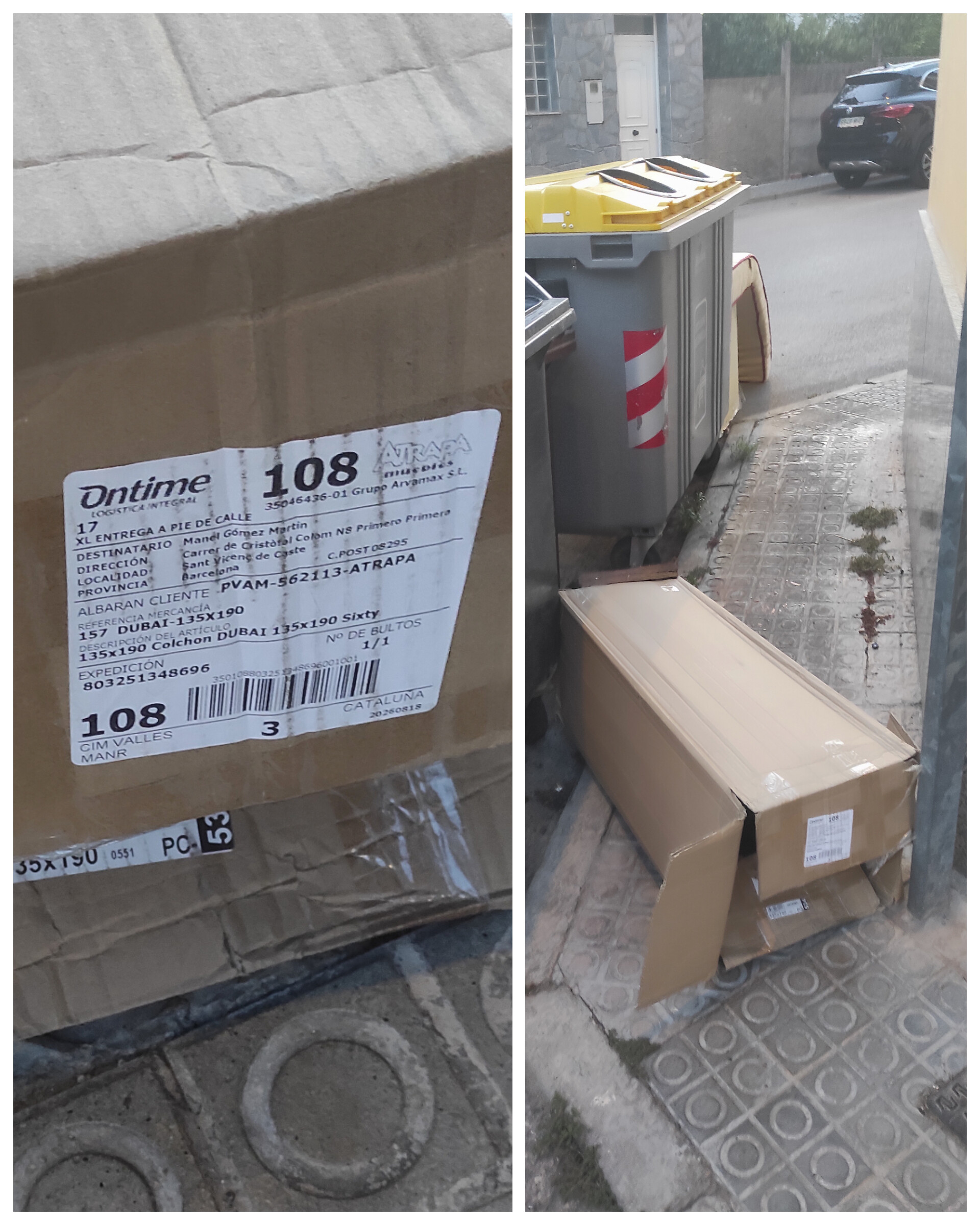imatge incidència